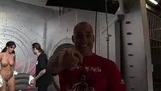 Reproduzir Par de chifres recebe feitiço gravado que fode no tabuleiro do baú