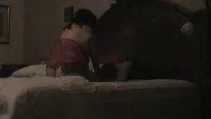 Riproduci La mia donna sposata con il suo toro annerito attraverso la x distesa