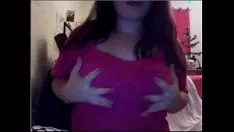 Jouer James whitcomb rileyxget a posé 20 ans chaudasse zaftig chaude regardant les péchés et le chat sur cam-1