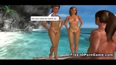 play Two hot 3d sketch loved ones get fucked on the bto each one