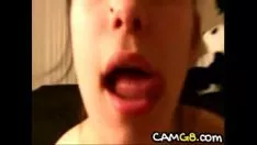 चलाएँ बड़े स्तन वाले गैर-पेशेवर चूसना इन डिल्डो - camg8