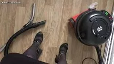 Afspelen 1grijze panty met vraatzuchtige vac prevue